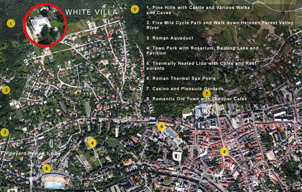 White Villa Baden Rum bild